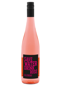 SAVE WATER DRINK ROSE 0,75L...