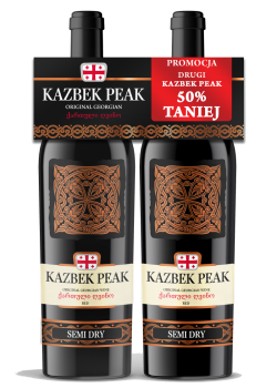 KAZBEK PEAK RED SEMI DRY...